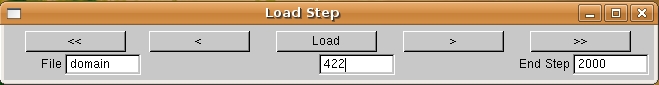 widgets to load time steps